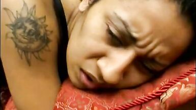 Unshaven chick gets fucked in lingerie - 13 image