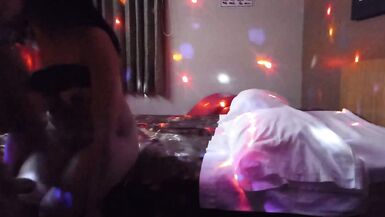Sex with my girlfriend while we watch intense porn - 4 image