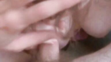 Cutest Teen Blowjob From Blond Teen while Playing Cock - 3 image