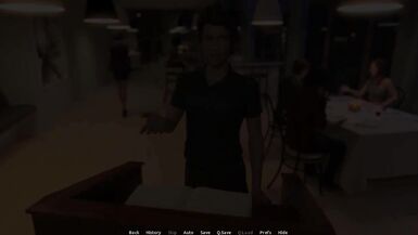 THE VISIT:Risky Blowjob Under The Table In A Restourant-Ep56 - 4 image