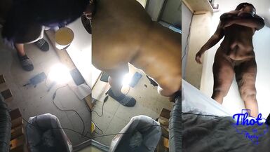 Thot in Texas - African American Slut Wife Fucking Strangers At Gloryhole - 6 image