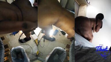 Thot in Texas - African American Slut Wife Fucking Strangers At Gloryhole - 7 image