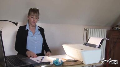 Horny blonde Mathilda relaxes with a good anal - 2 image