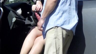 Picnic by the road with a hot beauty - 11 image