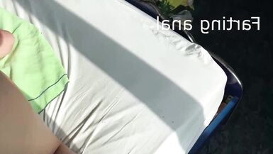 COCK AND DILDO in MY ASS. PAINAL HOT STEPMOM. Hairy anal. - 5 image