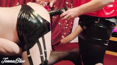 Treating His Asshole Like a Pussy! Open That Dirty Hole For a Fat Dildo Like the Anal Whore You Are Sissy - 6 image