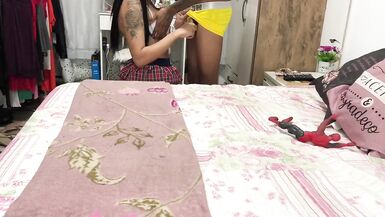 A white hottie from the internet calls me to eat she got there she was a Trans I didn't forgive Aiiiiii Jewish please my ass (Completo No Red) - 3 image