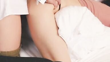Sex in a hotel with tied up and fucked till real orgasm // Vertical. Mobile - 8 image