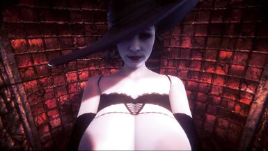 Lady Dimitrescu Plays with her prey - 3 image