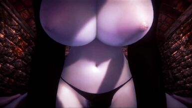 Lady Dimitrescu Plays with her prey - 4 image