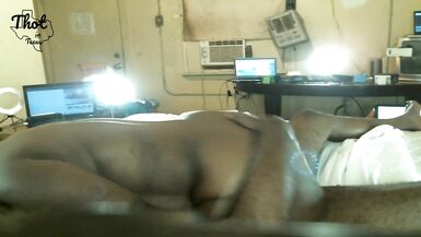 Thot in Texas - Black Ebony BBW On Top Getting Black Dick! - 11 image