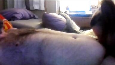 Mistress Sasha givter sissy Lola Casadine a bj - 2 image