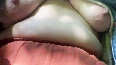 Flashing NATURAL BIG BOOBS AND HAIRY ASS. Flash PUSSY. - 2 image