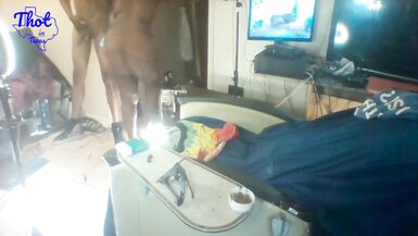 Thot in Texas - Hood Gangsta Bitch Smokes and Squirts After Being Gangbanged By - 9 image