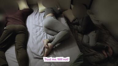 "Branquinha" fucks her husband's cousin in the couple's bed. - 2 image