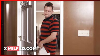 Cleaning the Floor Milf Butt Fucked by her Son in Law - September Reign - 5 image