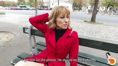 Hot blonde mature slut hard assfucked - 3 image
