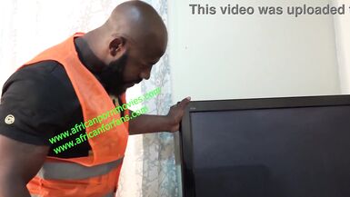 muscular handyman repairman with a big cock fucks his boss after work at home. Exclusivity on XVIDEOS - 9 image