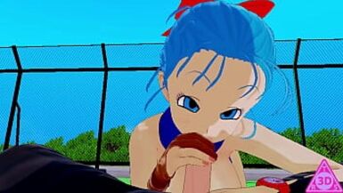 KOIKATSU Trunks Bulma Dragon Ball, have sex blowjob handjob and cumshot uncensored... Thereal3dstories - 1 image