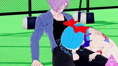 KOIKATSU Trunks Bulma Dragon Ball, have sex blowjob handjob and cumshot uncensored... Thereal3dstories - 11 image