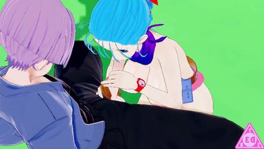 KOIKATSU Trunks Bulma Dragon Ball, have sex blowjob handjob and cumshot uncensored... Thereal3dstories - 14 image