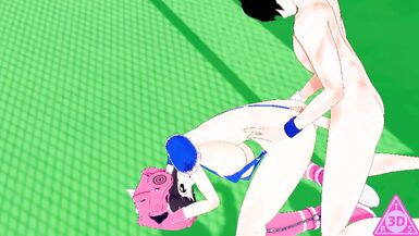 KOIKATSU Goku Chichi Dragon Ball, занимаются сексом blowjob handjob и cumshot uncensored... Thereal3dstories - 6 image