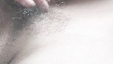 Stepmom likes jerk off my cock and cum on pussy every morning