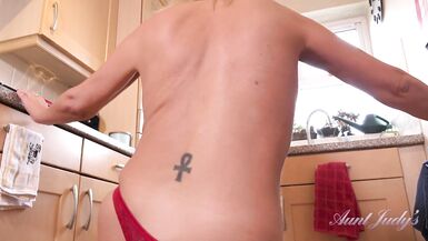 Aunt Judy's - 49yo British Housewife Francesca - Kitchen POV Fun - 11 image