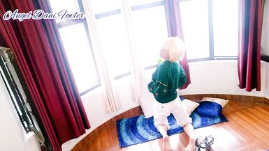 Sexy Angel Fowler Hot Strip Tease On Camera