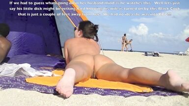 Helena Price - I Play With Nude Beach Voyeur Big Black Cocks In Front Of My Cuckold Husband! +bonus - 3 image