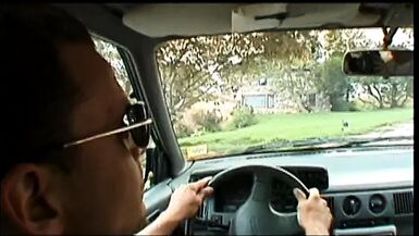 Horny stud gets to fuck his friend's wife after coming for a visit - 1 image