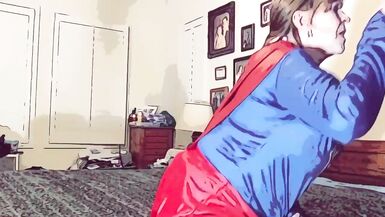 Supergirl sucks Superman - 12 image