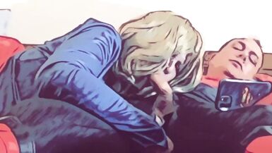 Supergirl sucks Spiderman - 14 image