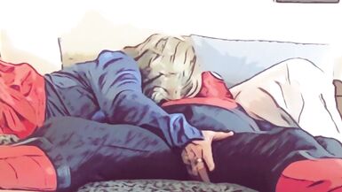 Supergirl sucks Spiderman - 5 image