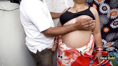 Big Busty Hot Indian Step Mom Sex With Personal Car Driver - 2 image