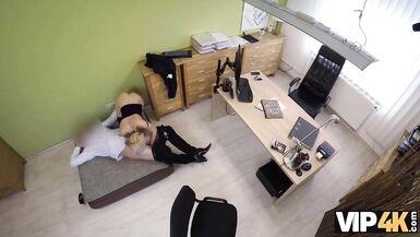 VIP4K. Admirable duo of MILF and creditor giving money for sex - 9 image
