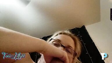 PAWG BBW MILF Toxic Lilly Close Up BJ on Tyson Phoenix