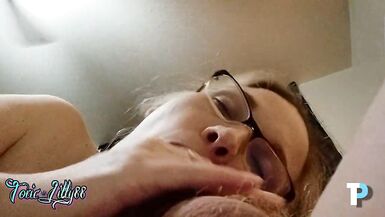 PAWG BBW MILF Toxic Lilly Close Up BJ on Tyson Phoenix - 7 image