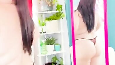 10 min Panty Try on - showing you my curves - 15 image