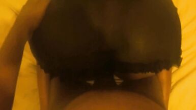 Big Black Cock Slamming Big Black Ass - Real Home Sex - 5 image