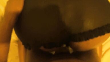 Big Black Cock Slamming Big Black Ass - Real Home Sex - 8 image