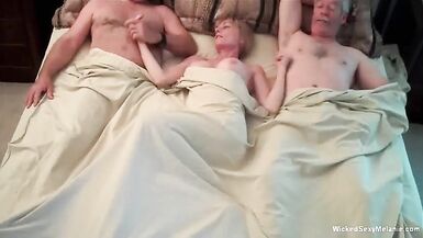 Hotel Threesome For Horny Amateur Granny - 3 image