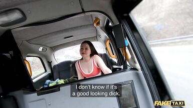 Fake Taxi Horny Asian MILF strips into her gym outfit before riding a big cock - 5 image