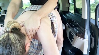 Exhib and sex on the car - 13 image
