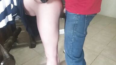 Stepmom caughtbme masterbating,and let me use her pussy for sex while she is smoking - 13 image