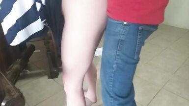 Stepmom caughtbme masterbating,and let me use her pussy for sex while she is smoking - 15 image