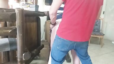 Stepmom caughtbme masterbating,and let me use her pussy for sex while she is smoking - 7 image