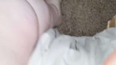 Super Close Up tour of my feet soles toes 2wks after pedi-rt before next pedicure - 4 image