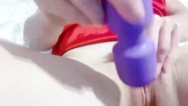 Squirting Bella wants to be Banged! She plays with her Pussy until a she Cums and Squirts! - 10 image