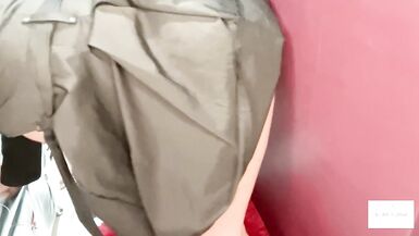 Hotwife sucks and fucks stranger through homemade gloryhole - 13 image
